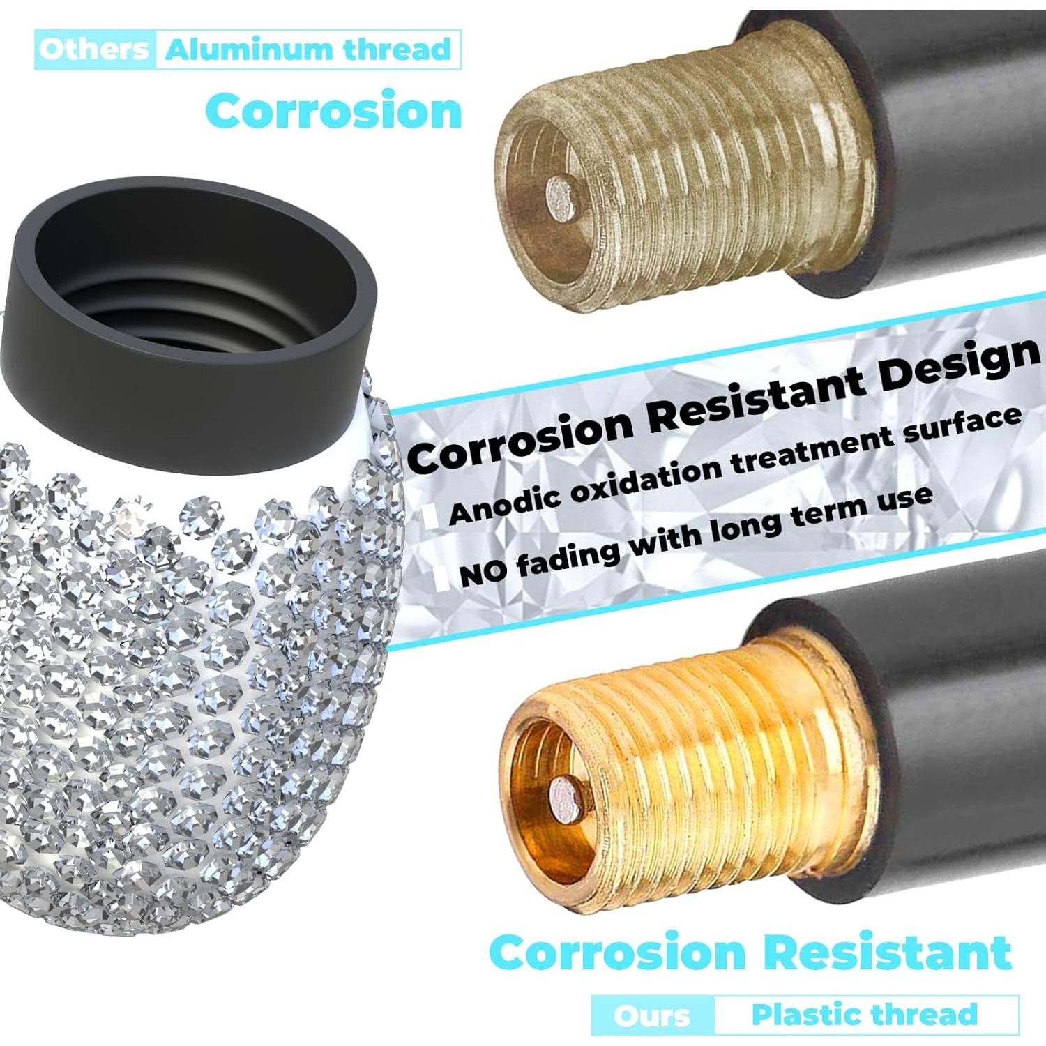 Tapones de Válvula de Neumático BFXM - 4 Piezas, Resistente