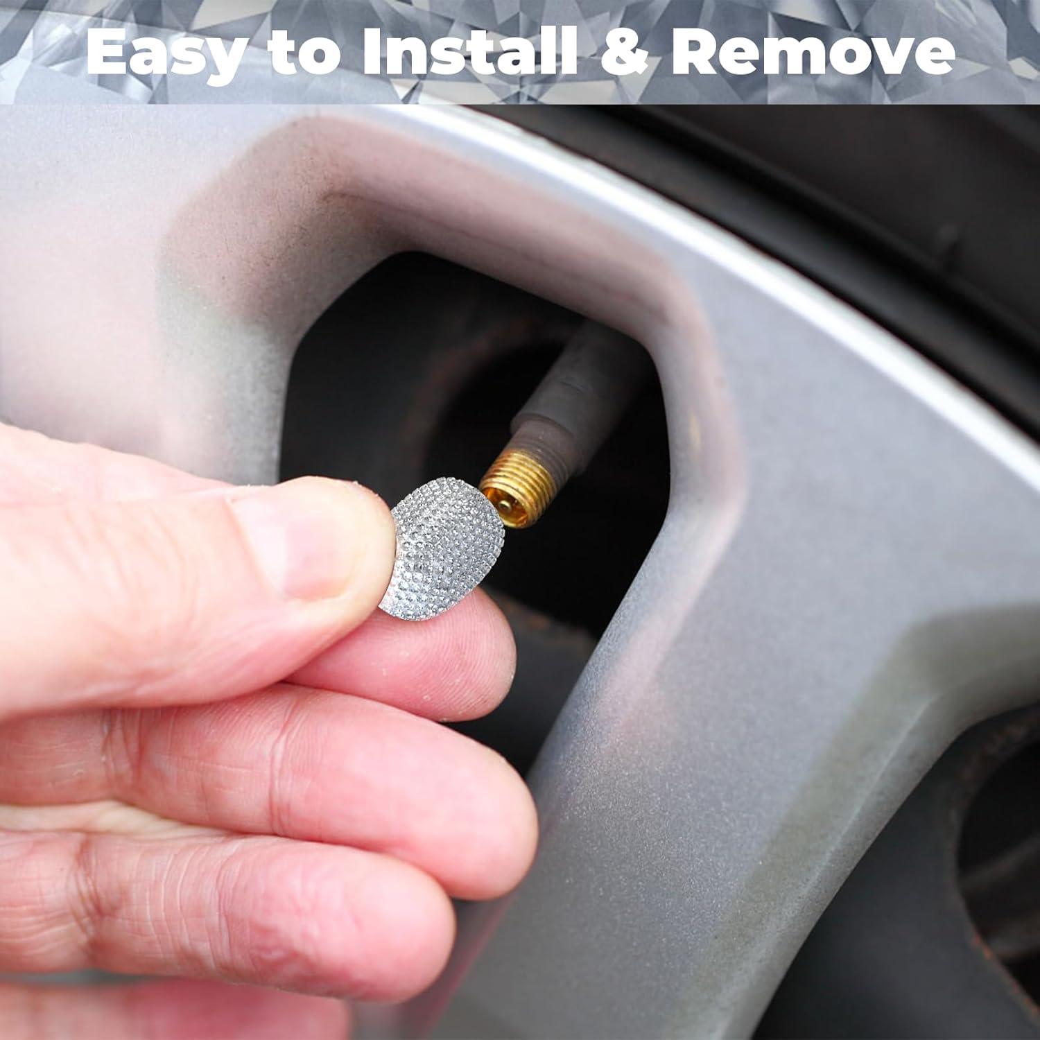 Tapones de Válvula de Neumático BFXM - 4 Piezas, Resistente