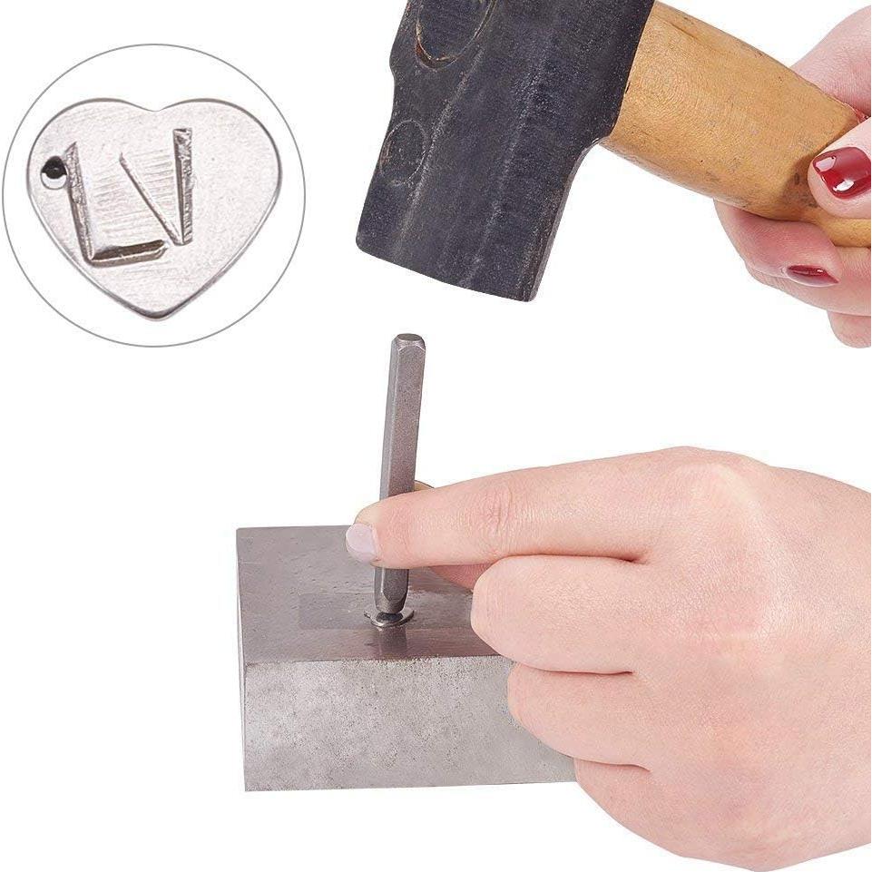 Juego de Sellos de Letras y Números PH PandaHall 36pcs