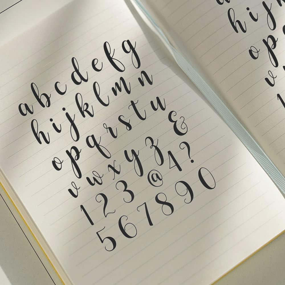 Sellos Transparentes de Letras Minúscula LANGFON 14.5x18 cm