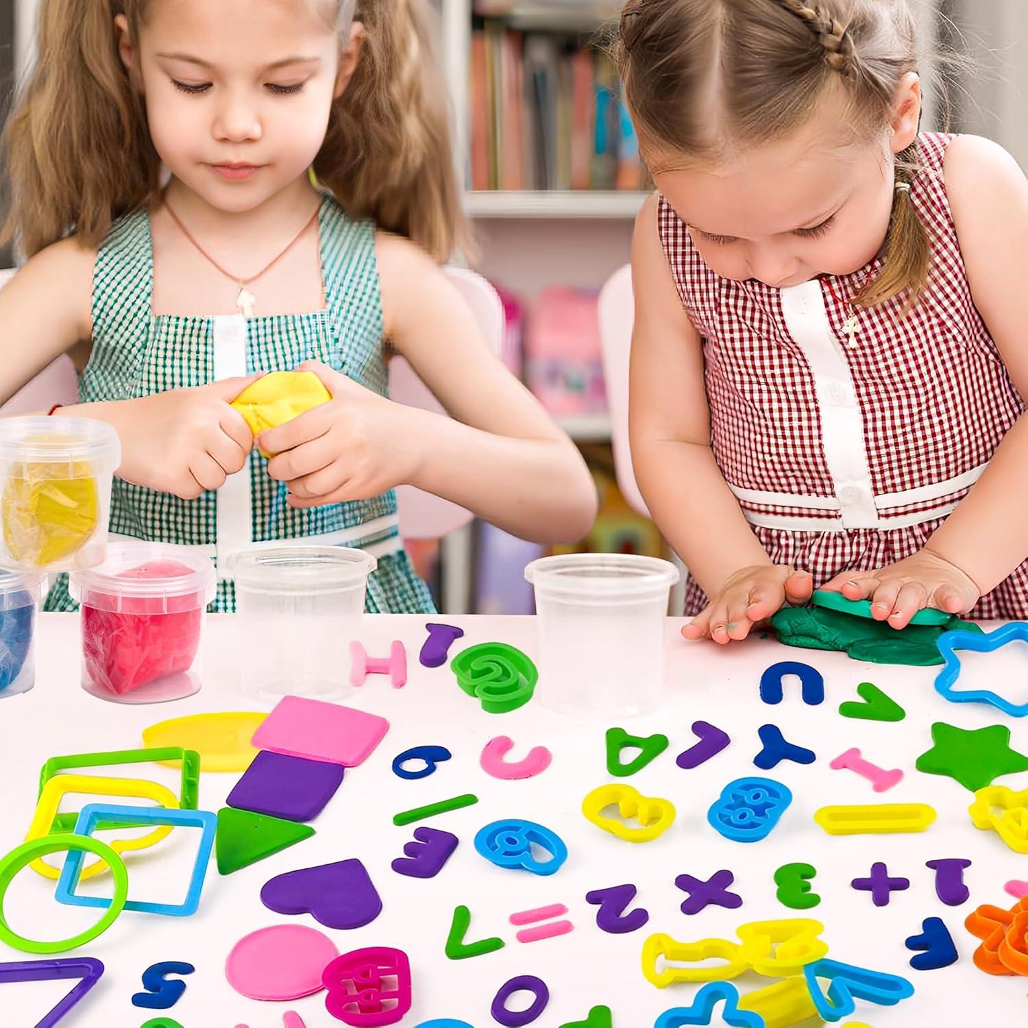 Kit de Herramientas de Masa 47 PCS Oun Nana - Cortadores de Letras y Números