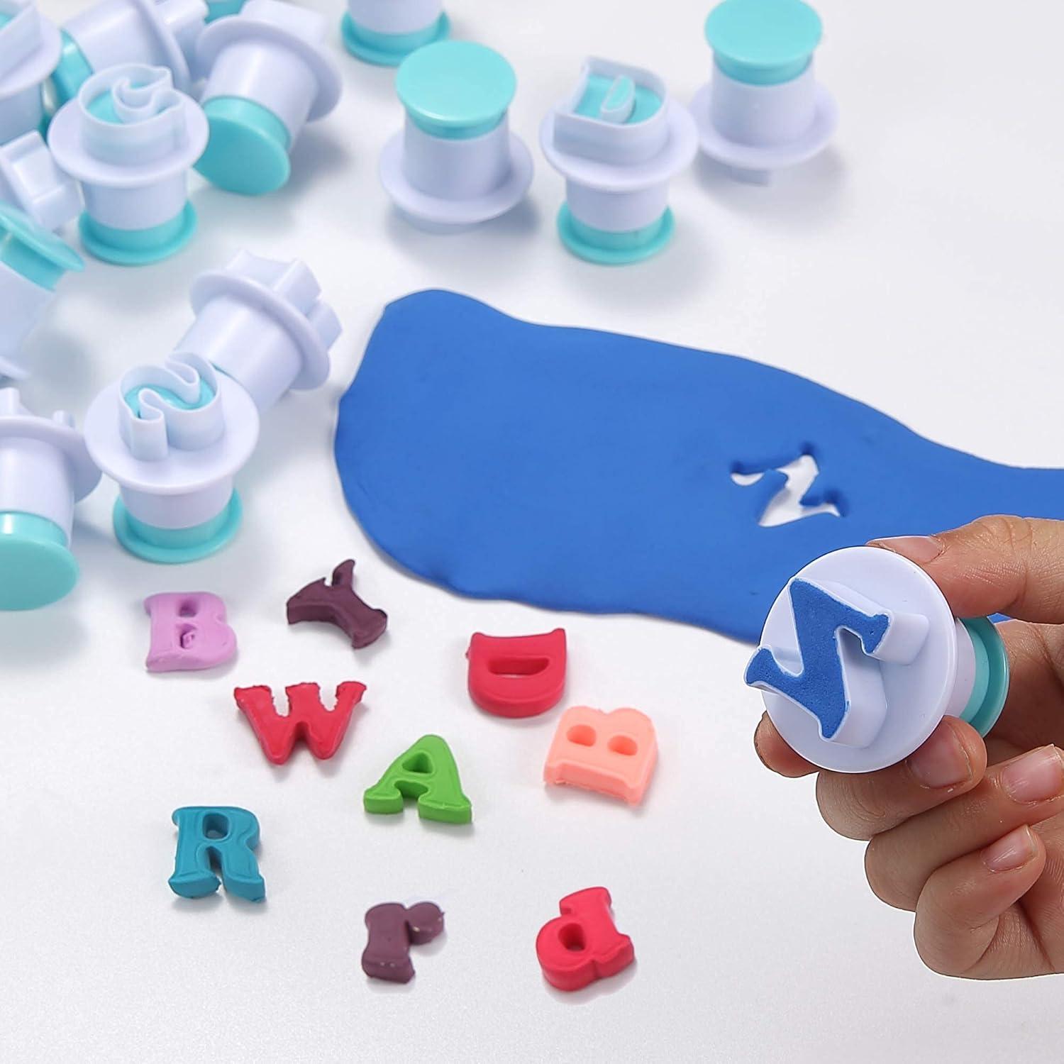 Cortadores de Letras y Números de Fondant Nuoda - 3 Juegos