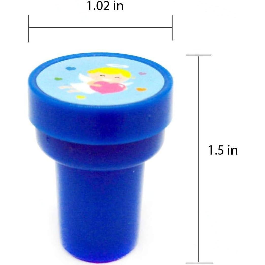 Sellos Religiosos Variados Tiny Mills - 50 Pcs para Niños