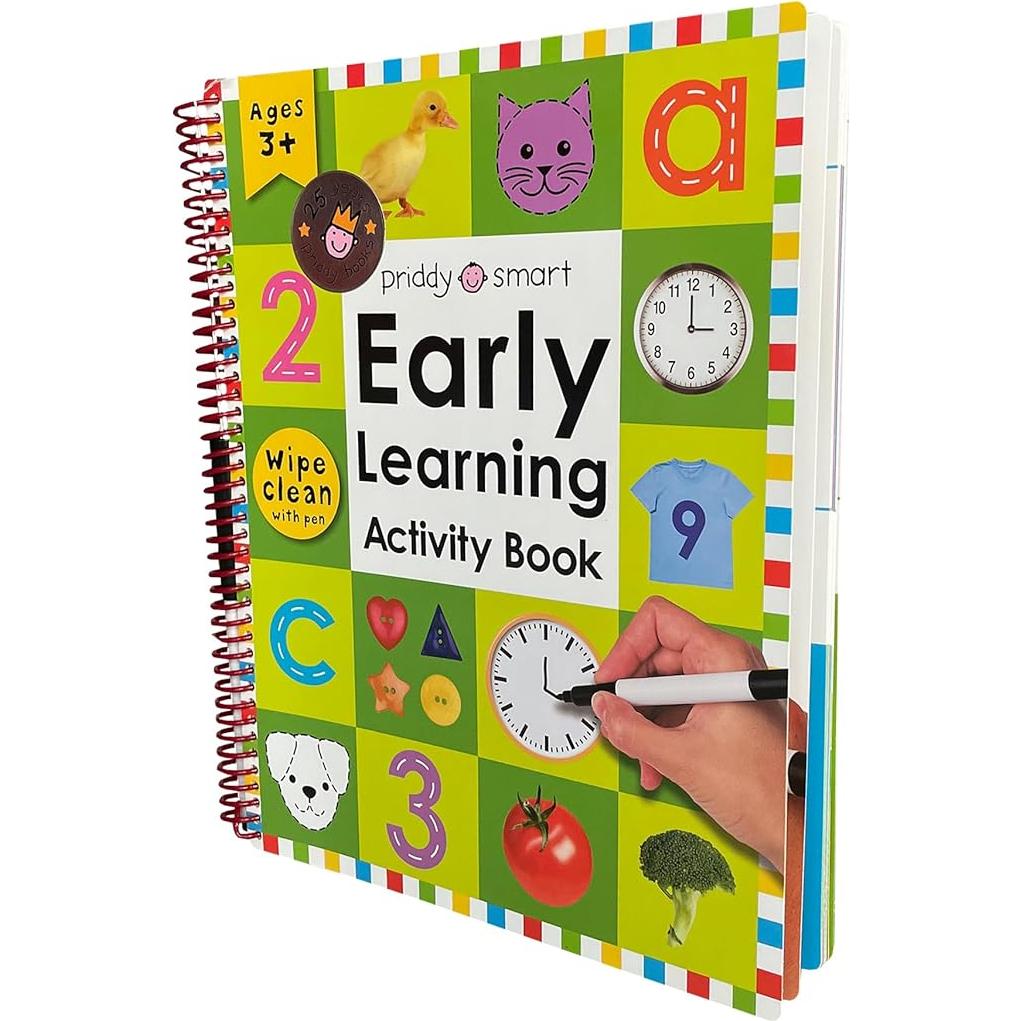 Wipe Clean: Early Learning Activity Book: With practical exercises and activities to do again and again (Wipe Clean Activity Books)