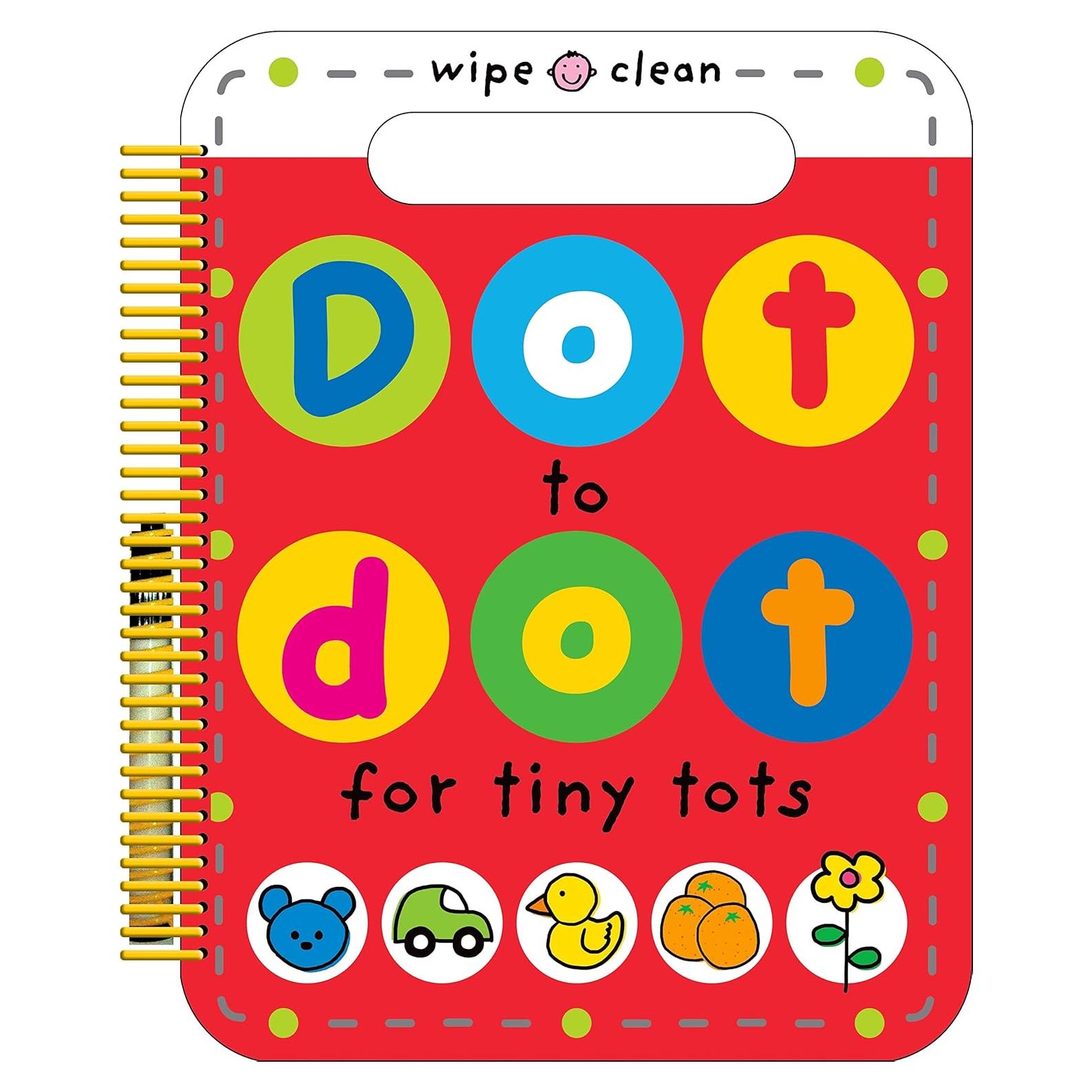 Dot to Dot for Tiny Tots Wipe Clean Activity Book