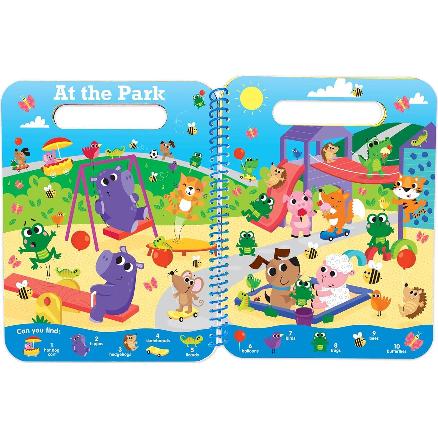 My First Wipe-Clean Book: Search & Find 123-Includes Wipe-Clean Pen