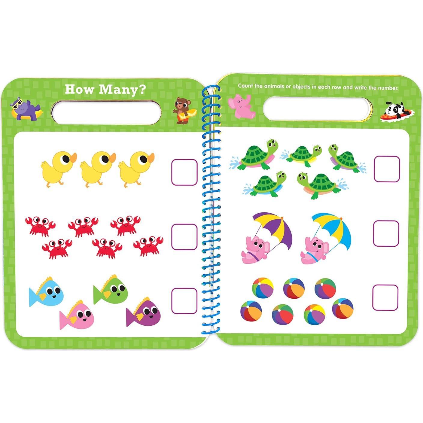 My First Wipe-Clean Book: Search & Find 123-Includes Wipe-Clean Pen