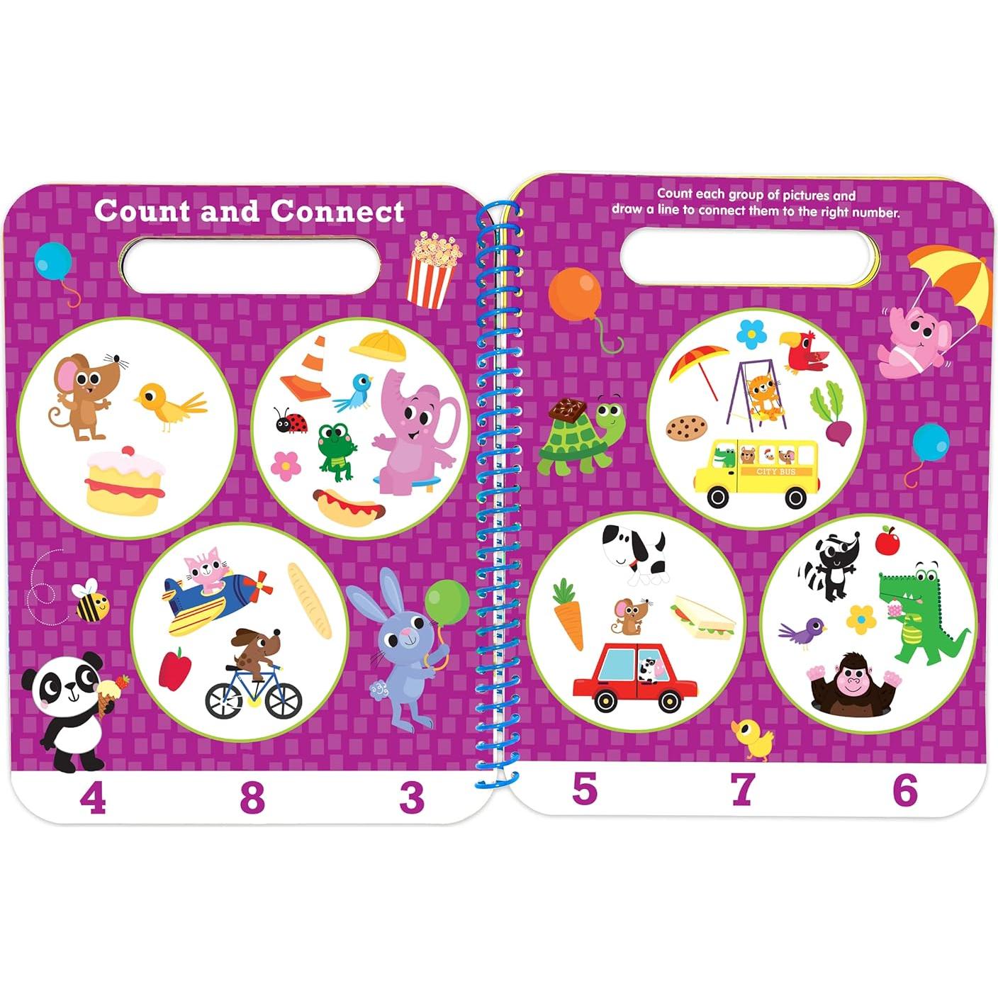 My First Wipe-Clean Book: Search & Find 123-Includes Wipe-Clean Pen