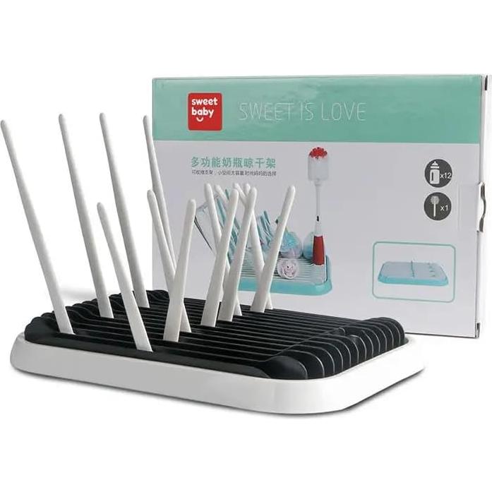 Secador de Biberones Plegable Altibrant Negro 12 Biberones