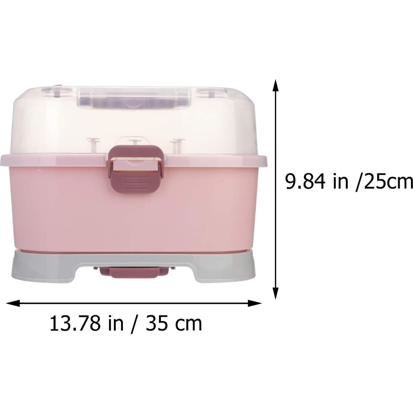 Organizador de Gabinete de Cocina Toyvian Estante Secado Botellas