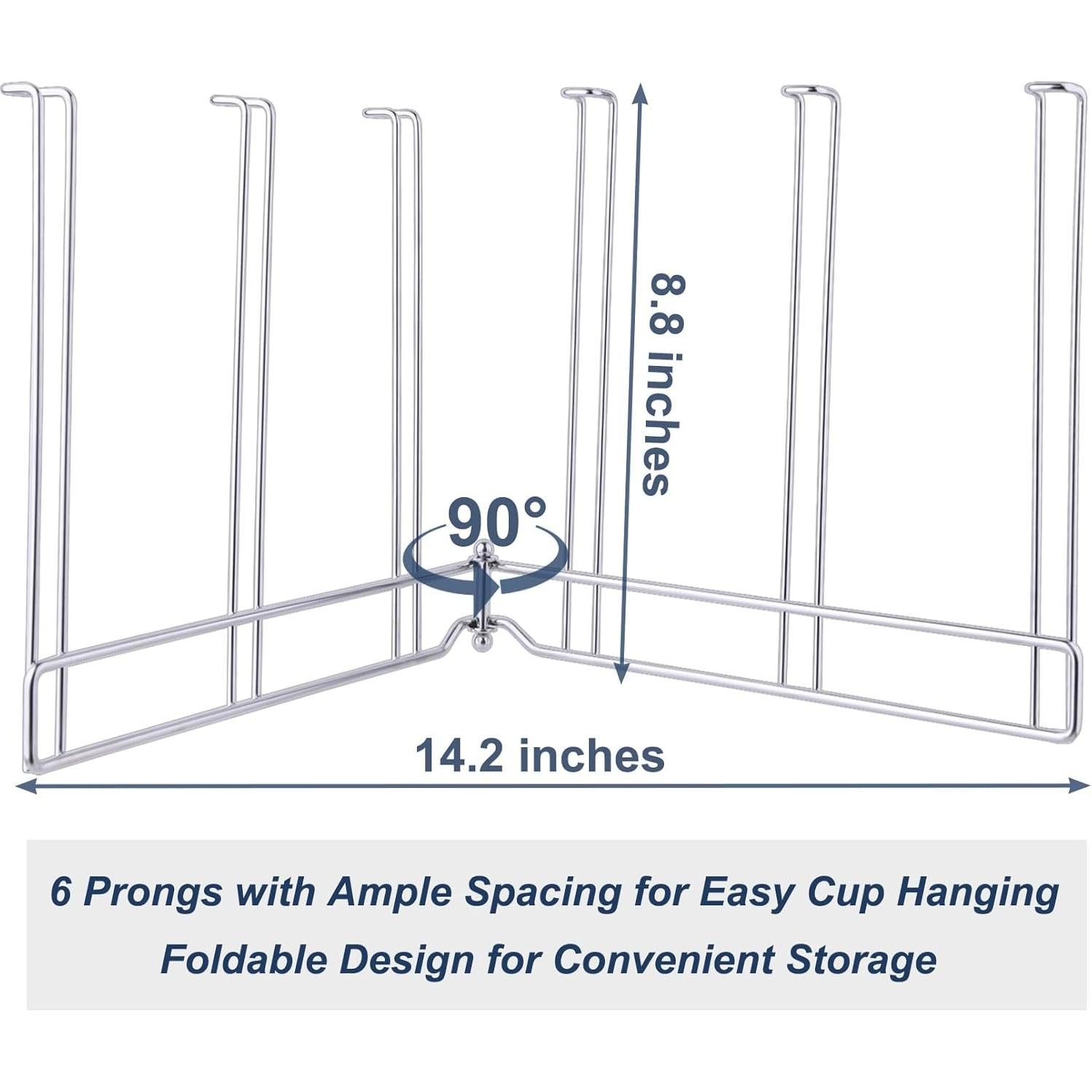 Soporte Plegable para Secar Bolsas LEVOSHUA de Acero Inoxidable