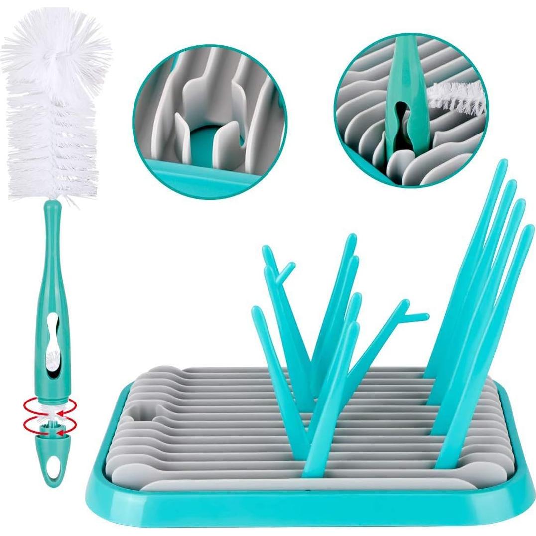 Estante Secador de Biberones Hestier Plegable 30x21.1 cm