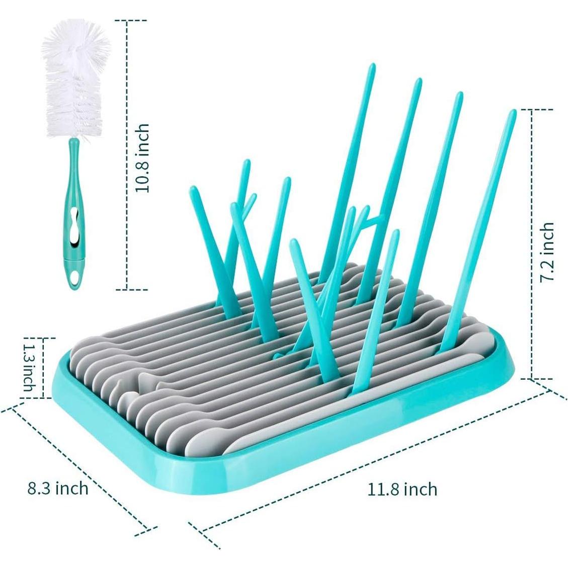 Estante Secador de Biberones Hestier Plegable 30x21.1 cm