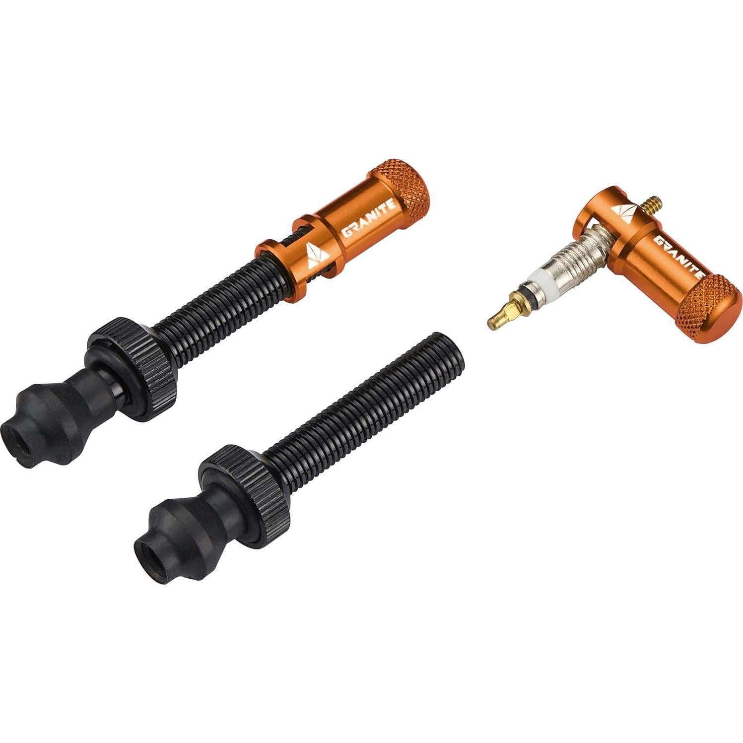 Tapa de Válvula Juicy Nipple Granite - 2 Piezas Naranja