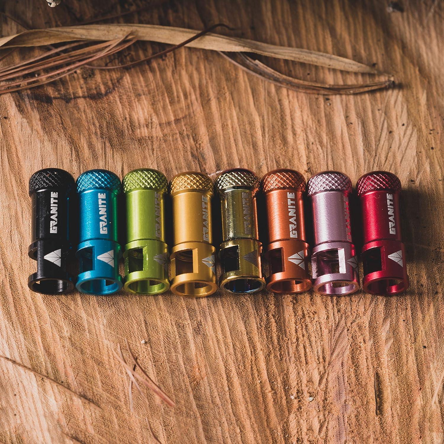 Tapa de Válvula Juicy Nipple Granite - 2 Piezas Naranja