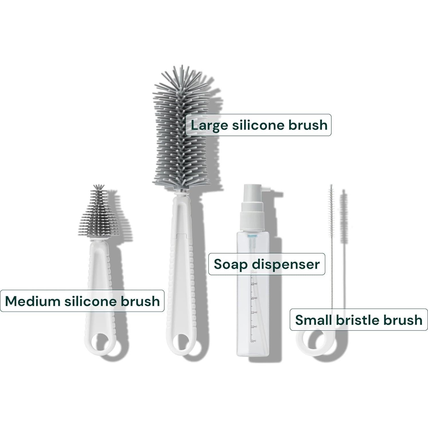 Kit de Limpieza y Secado Willow - 5 Piezas para Lactancia