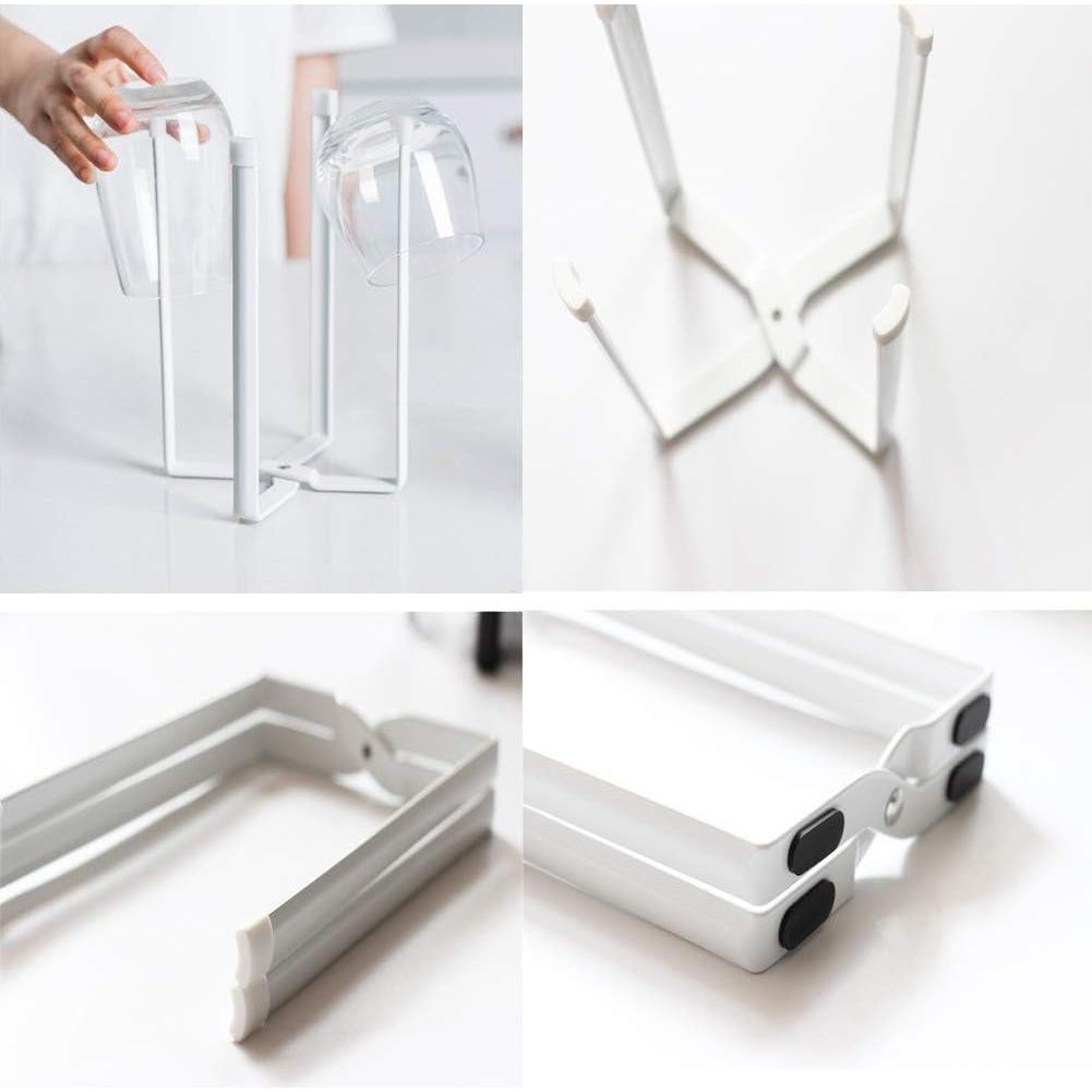 Soporte Multifuncional de Cocina Tower - Secado de Botellas y Bolsas
