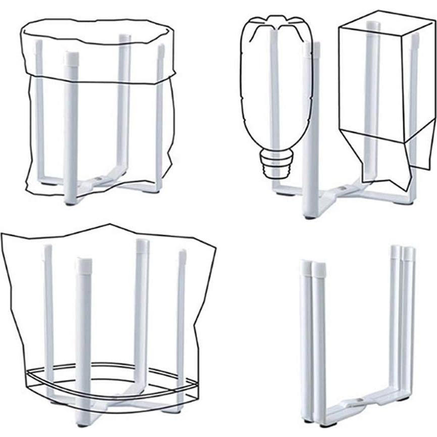 Soporte Multifuncional de Cocina Tower - Secado de Botellas y Bolsas