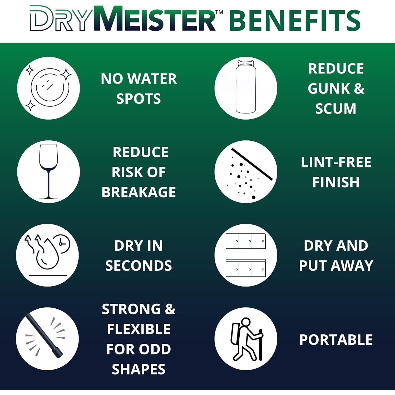 Kit de Secado Interior DryMeister - 6 Cabezas Reutilizables