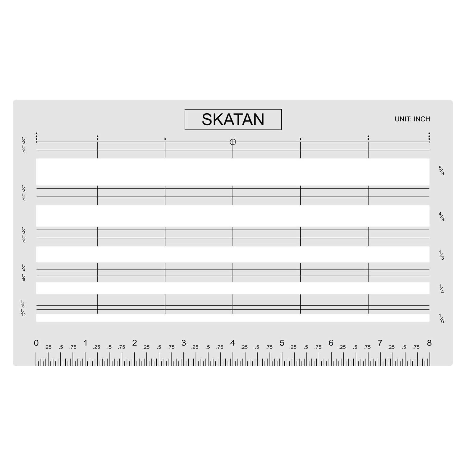 Guía de Escritura de Cartas y Sobres SKATAN - 5 Ranuras