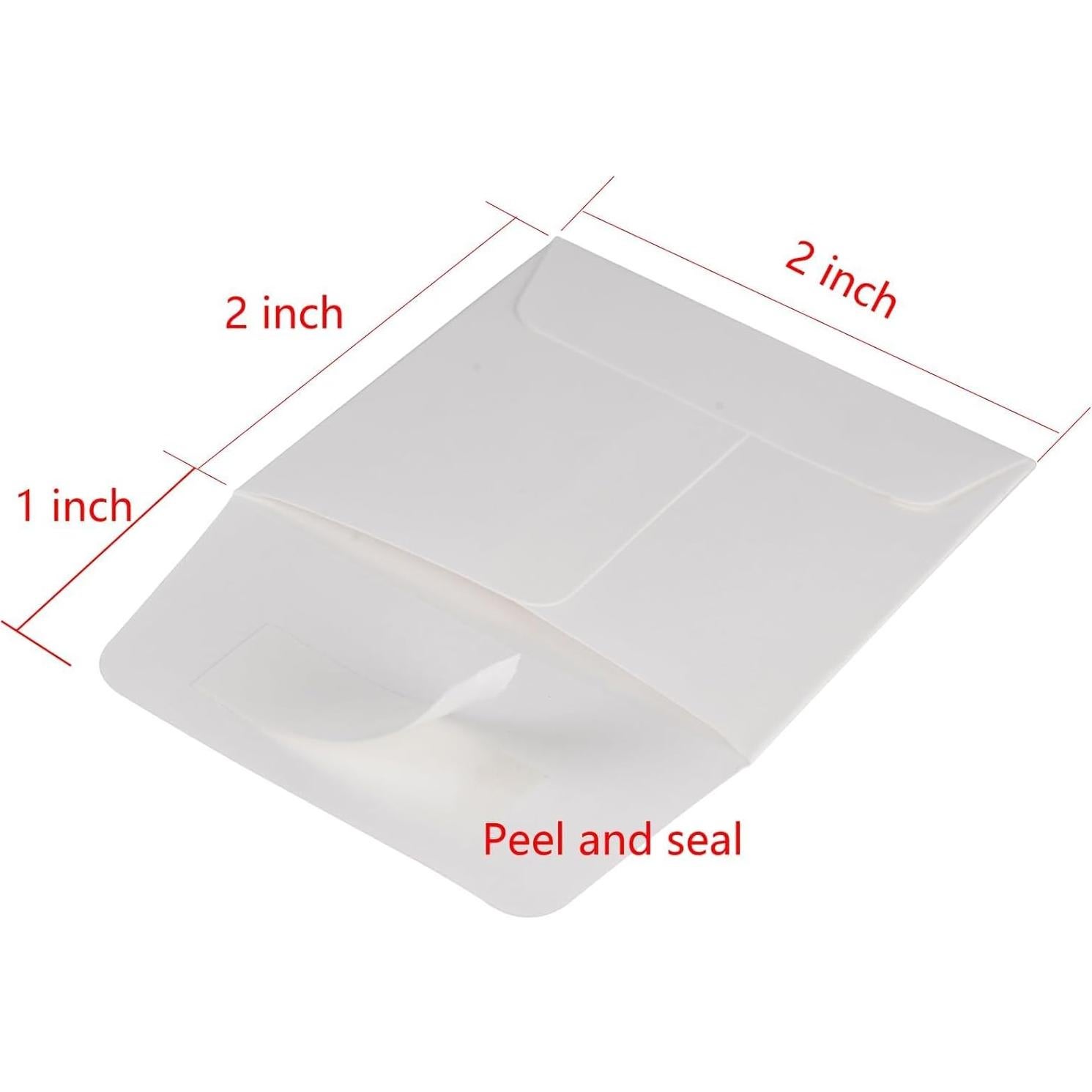 Sobres Mini Autocierre Jsfelye 5.08x5.08cm - 128 Unidades