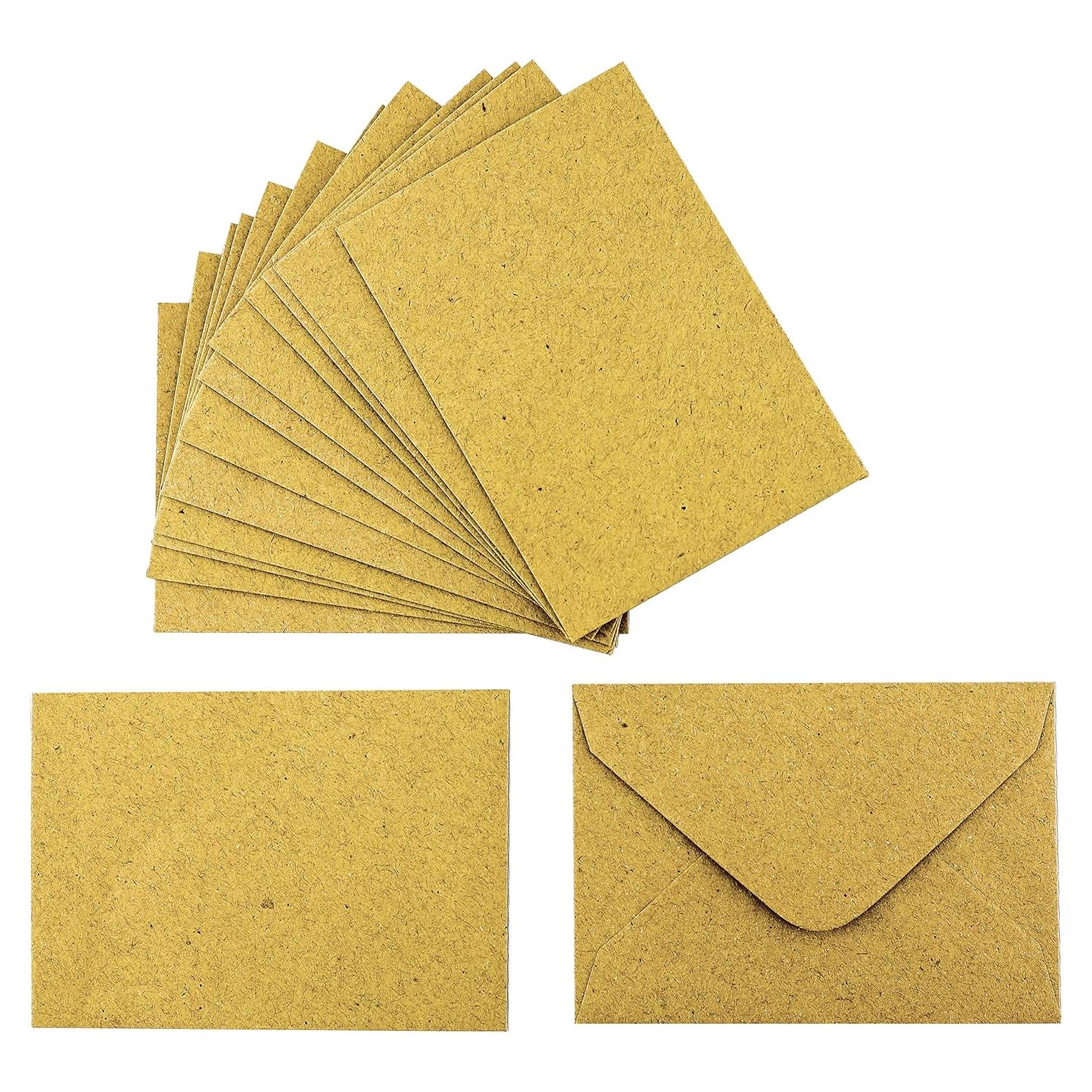 Sobres Mini Kraft Iconikal 100 Cuentas 10.16 x 6.99 cm