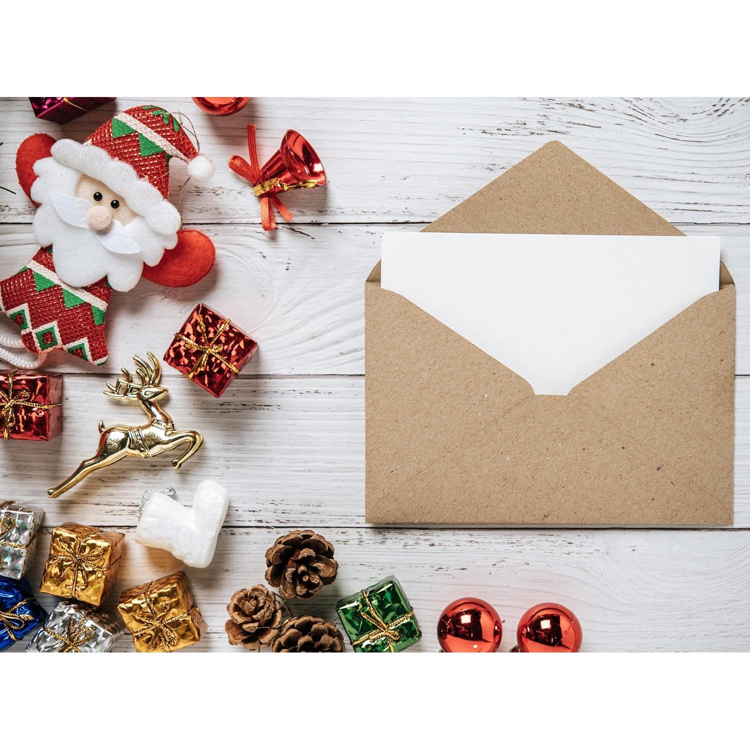 Sobres Mini Kraft Iconikal 100 Cuentas 10.16 x 6.99 cm