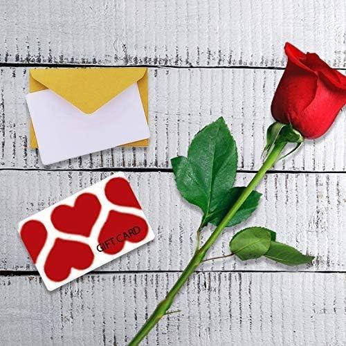 140 Mini Sobres Dorados con Tarjetas Blancas 10.16x6.86cm