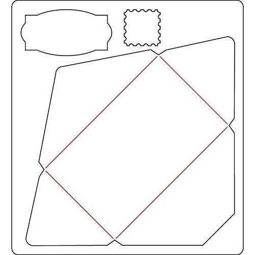 Troquel Sizzix Bigz Mini Sobre 9x5 cm para Manualidades