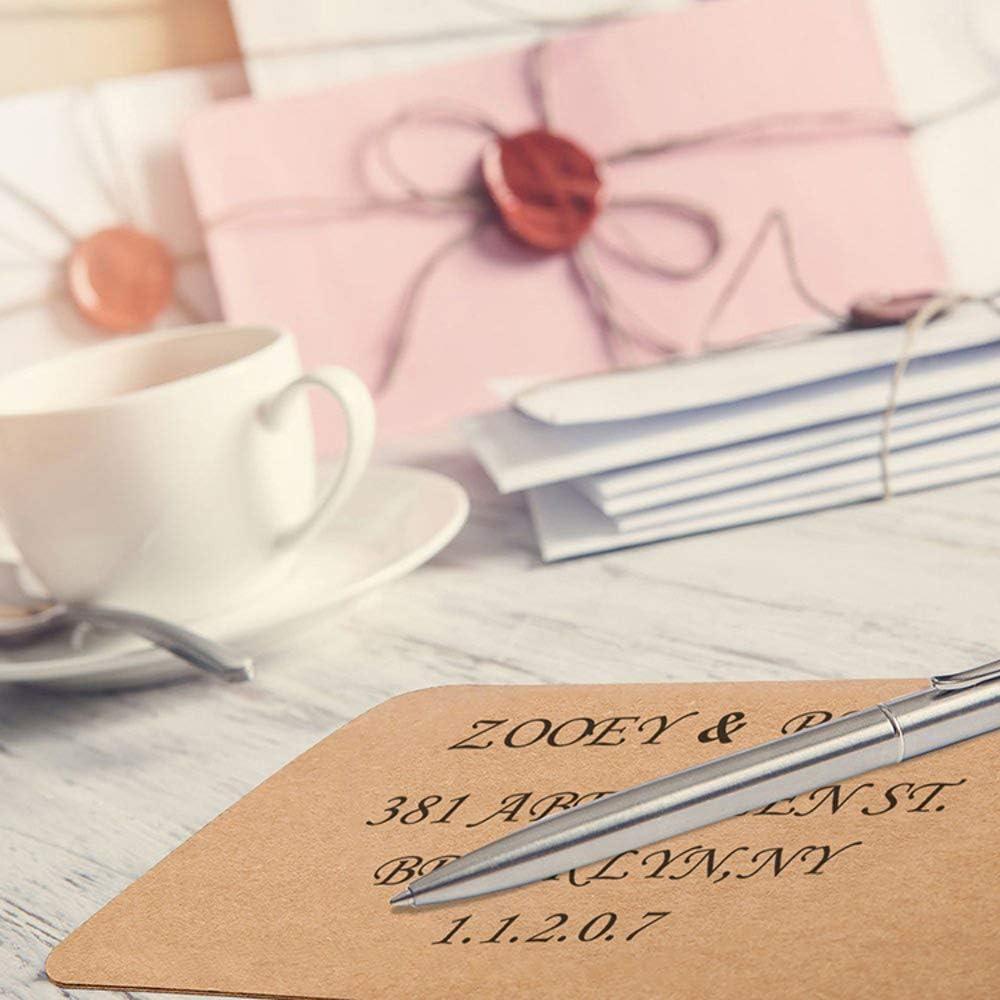 Plantillas de Guía de Dirección de Sobres Zbella - 4 Pcs