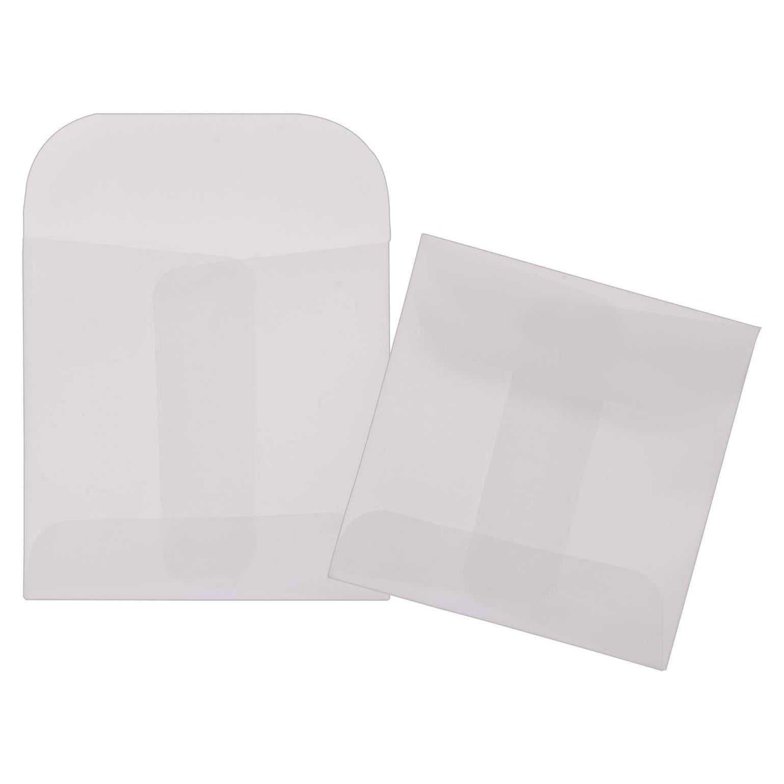 Sobres de Papel Mantequilla ONLYKXY 60 Piezas 6x6cm