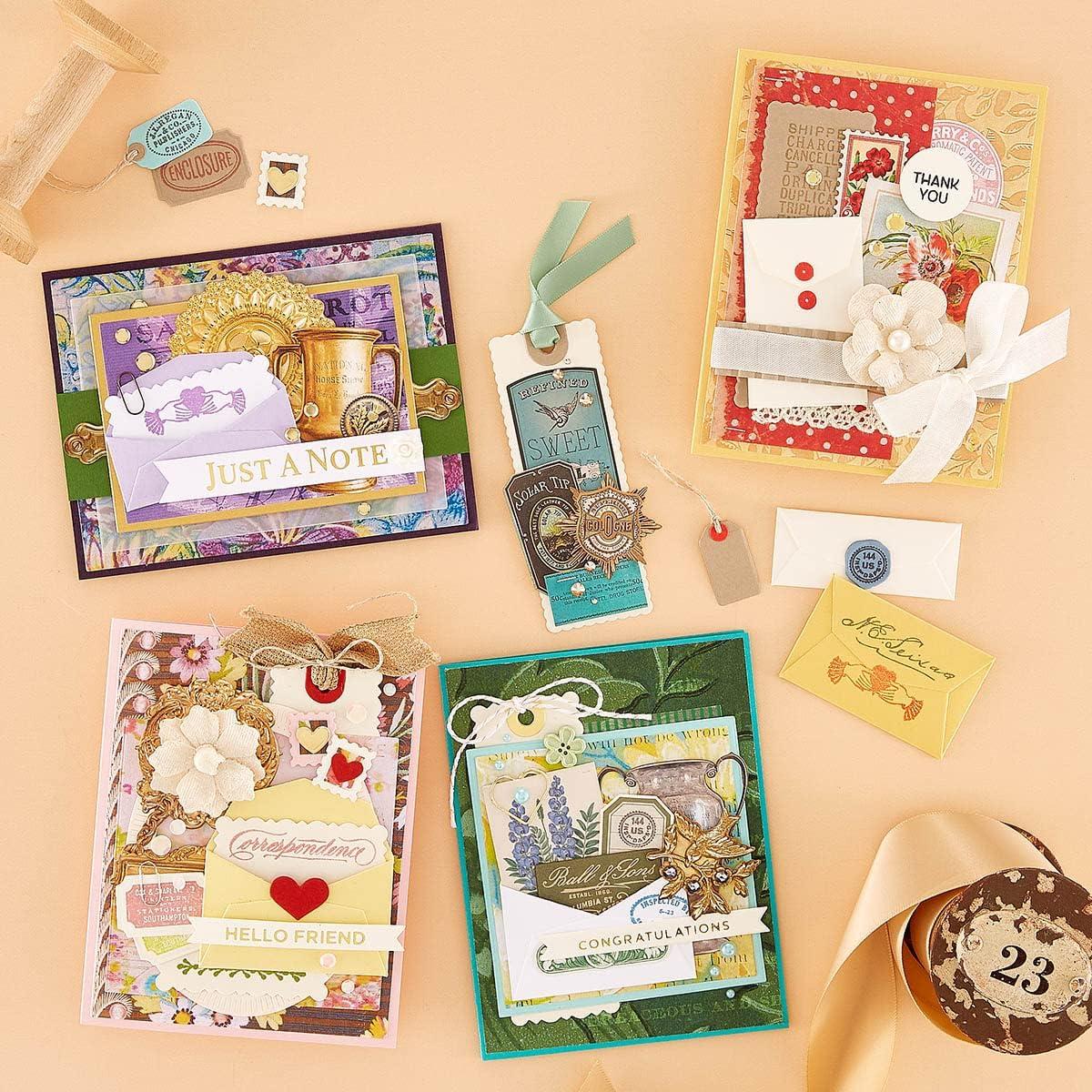 Troqueles Grabados Spellbinders Cathe Holden Mini Sobres 1