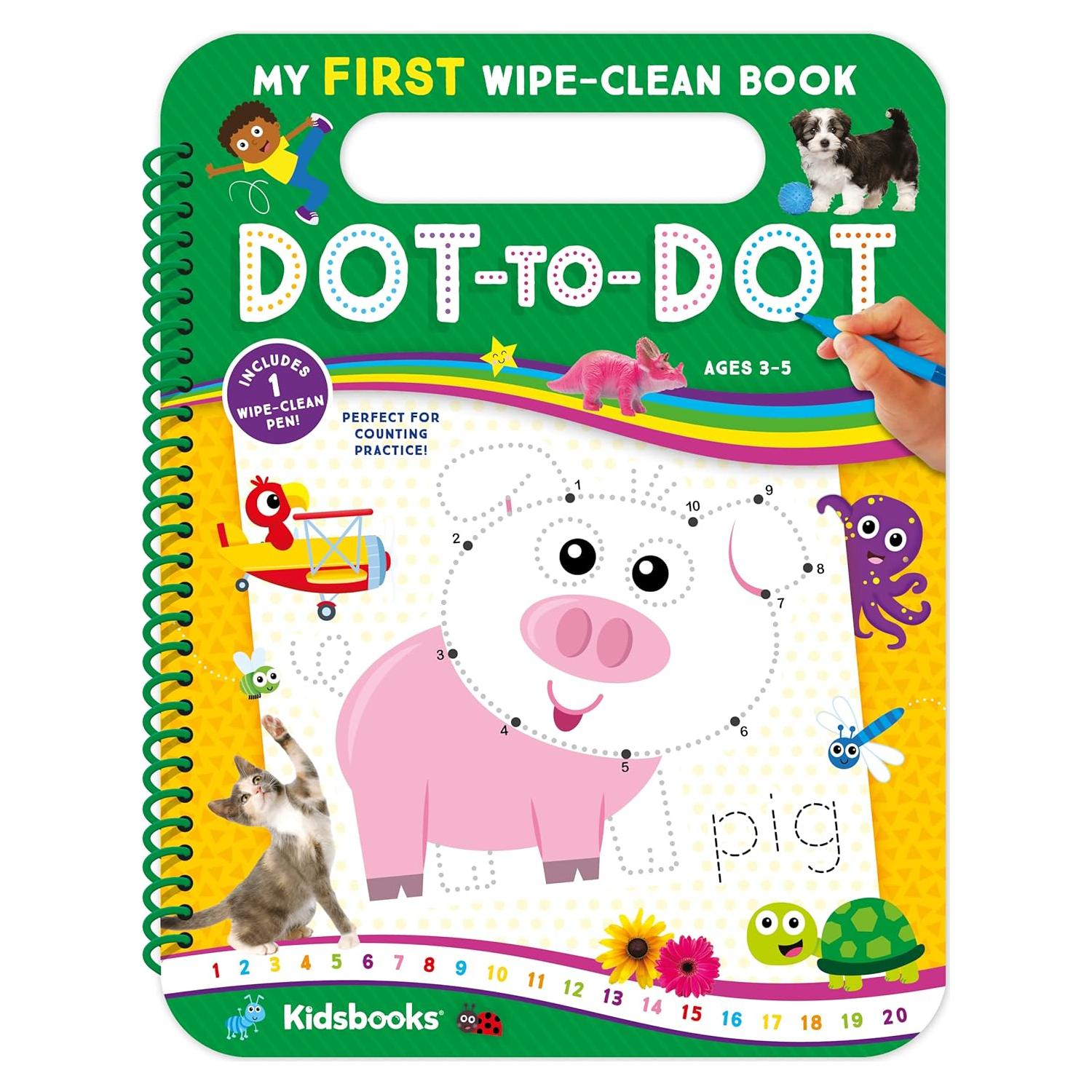 My First Wipe-clean Book: Dot-to-dot