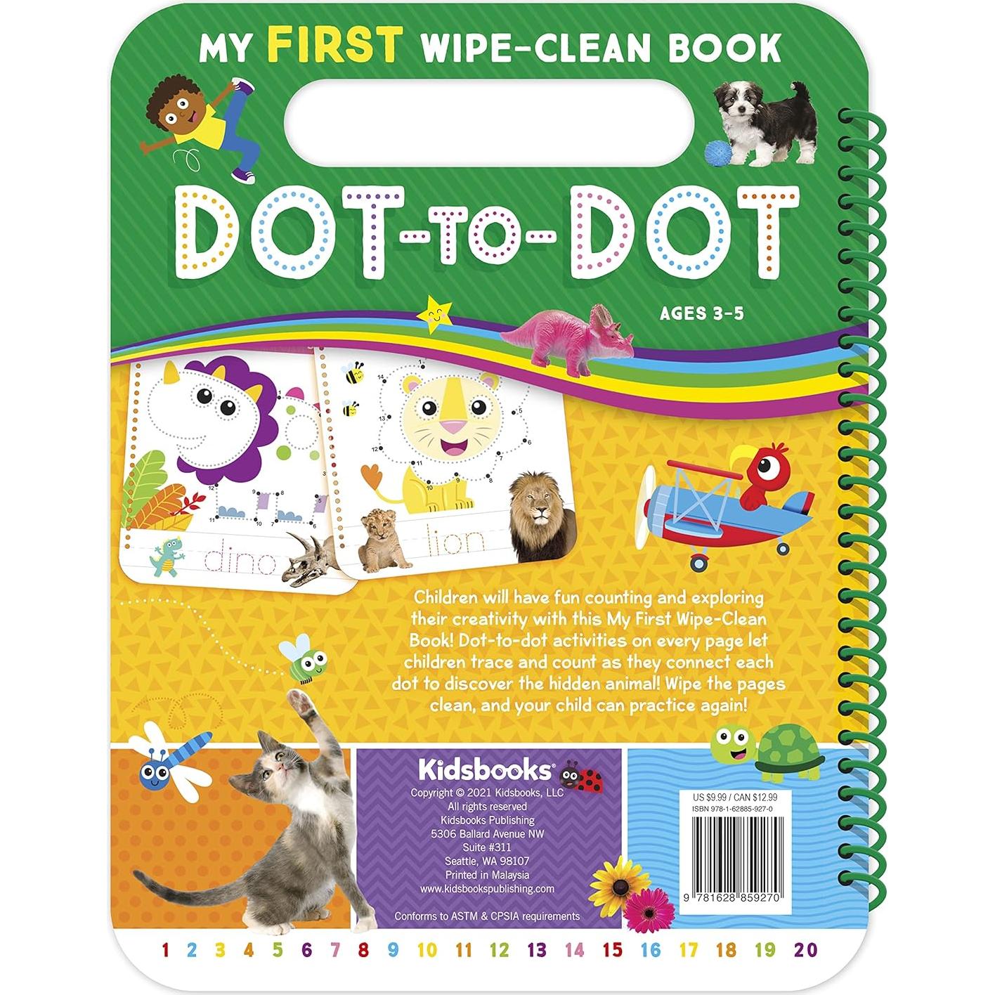 My First Wipe-clean Book: Dot-to-dot