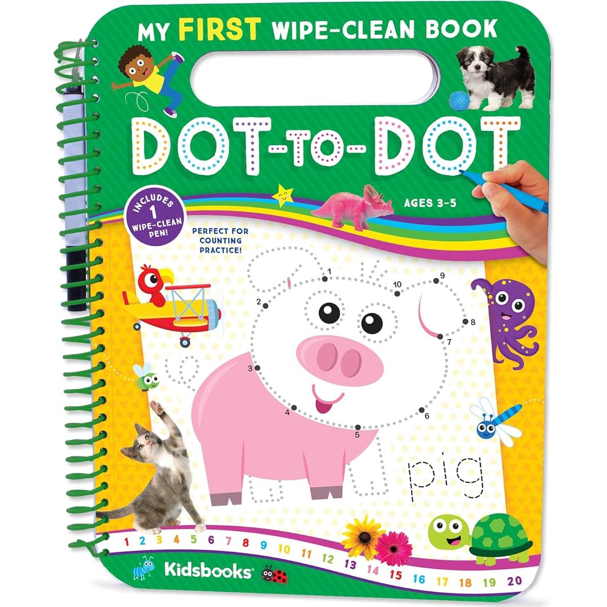 My First Wipe-clean Book: Dot-to-dot