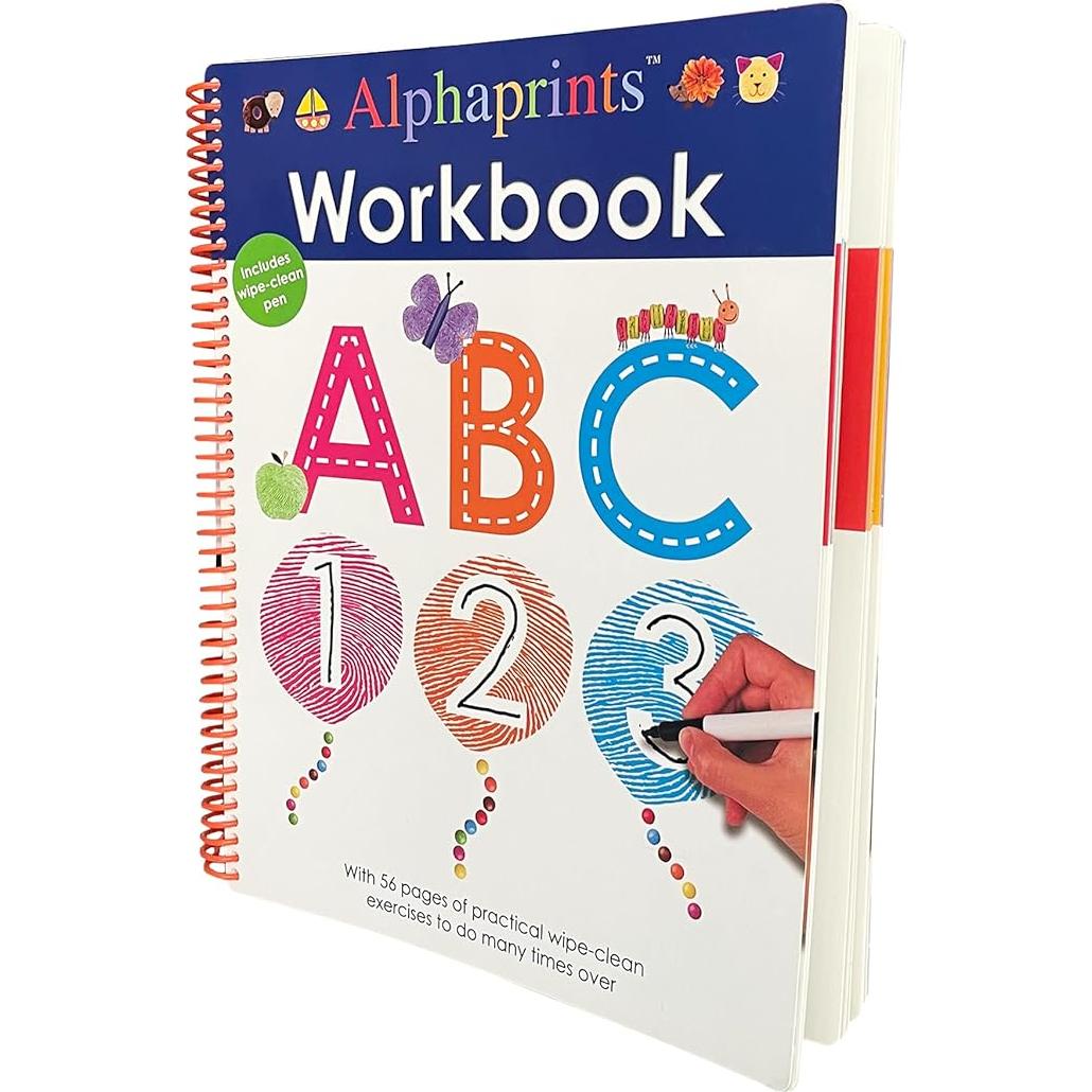 Alphaprints: Wipe Clean Workbook ABC (Wipe Clean Activity Books)