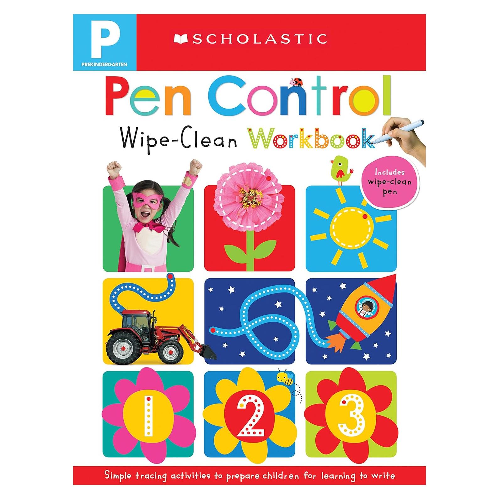 Pen Control: Scholastic Early Learners (Wipe-Clean)