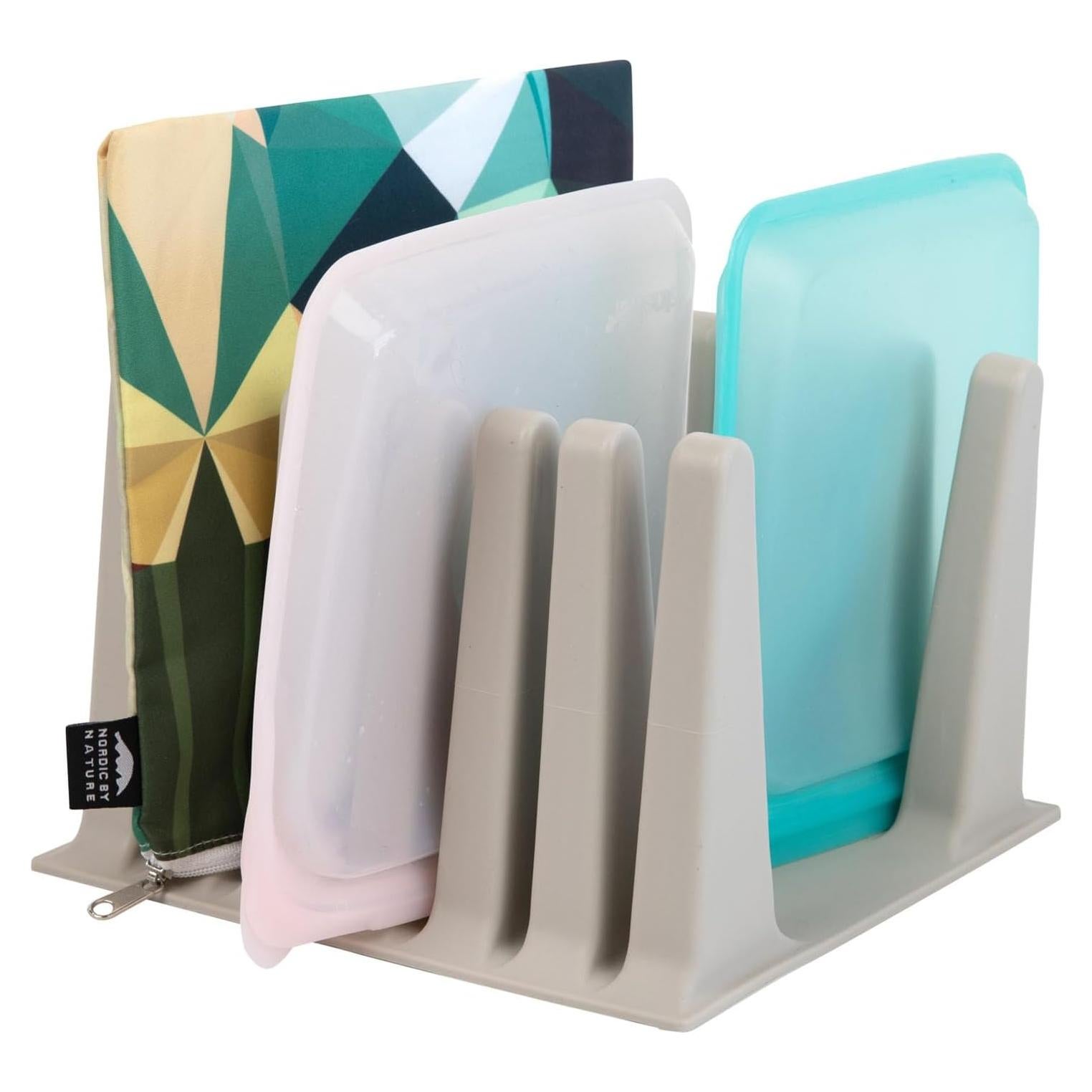 Soporte de Secado de Silicona Nordic By Nature - Gris Claro