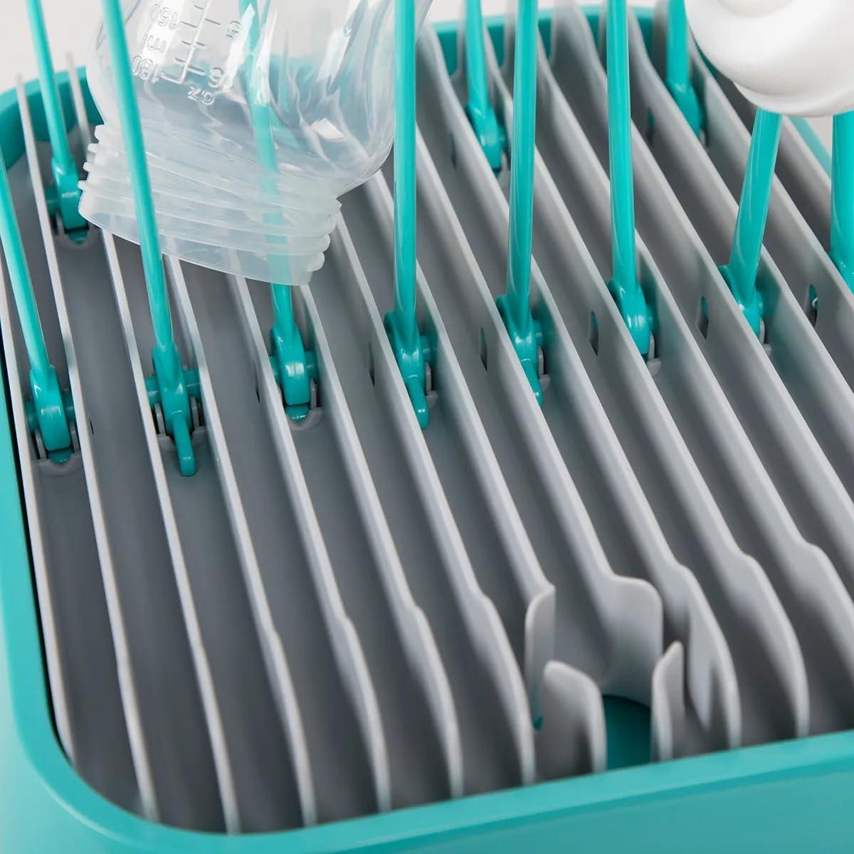 Soporte Plegable para Secar Biberones Altibrant Verde 12 Biberones