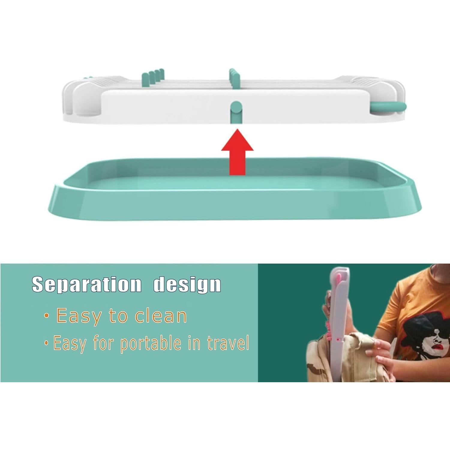 Soporte Plegable para Secar Biberones Altibrant Verde 12 Biberones