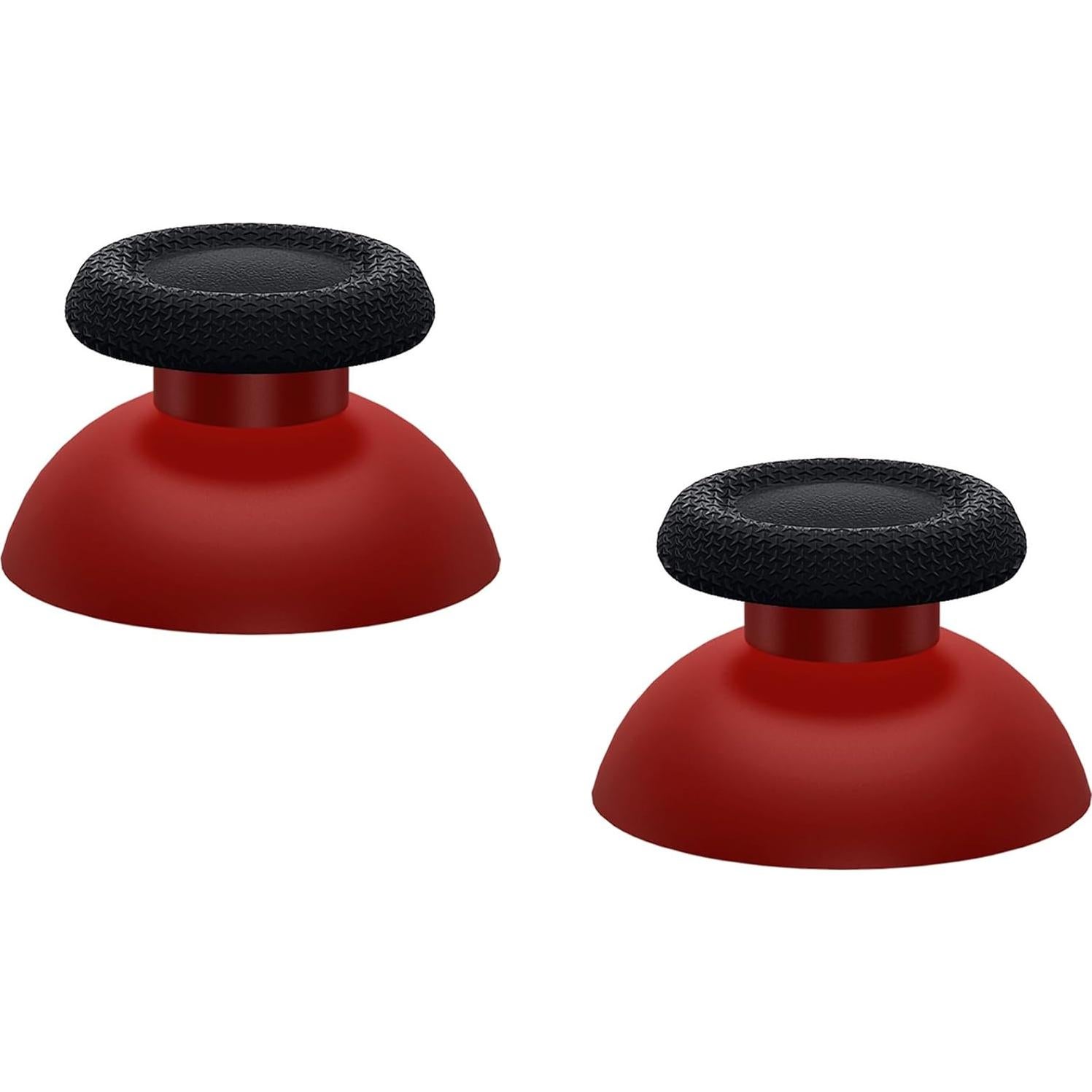 eXtremeRate Reemplazo Thumbsticks PS5 Rojo y Negro