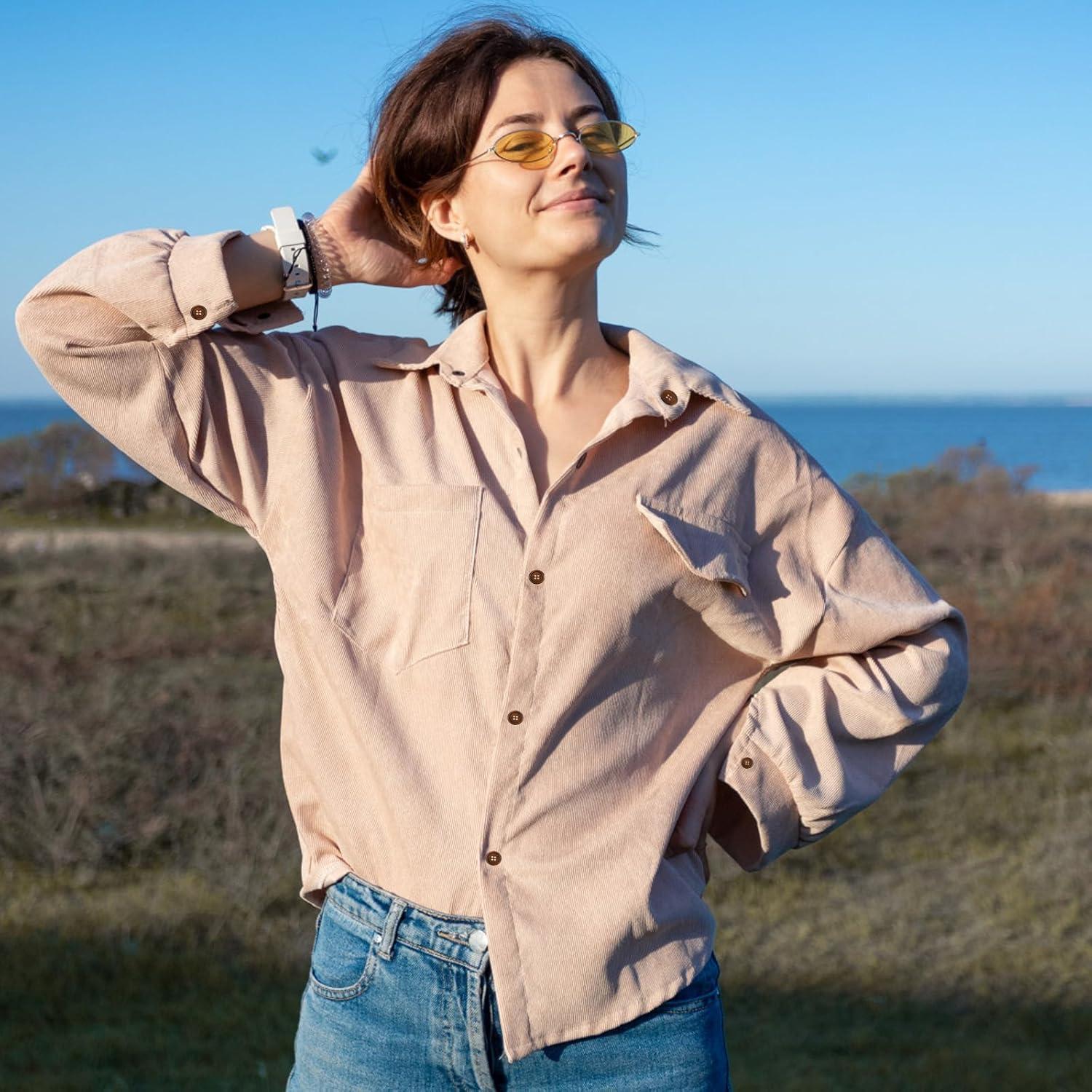 100 Botones de Madera Trinkrittey 12.5mm Redondos 4 Agujeros