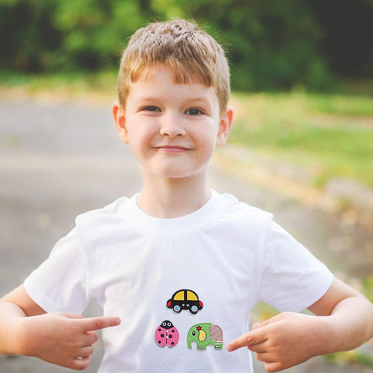 200 Botones de Madera Animales WILLBOND 1.5-3.0 cm DIY