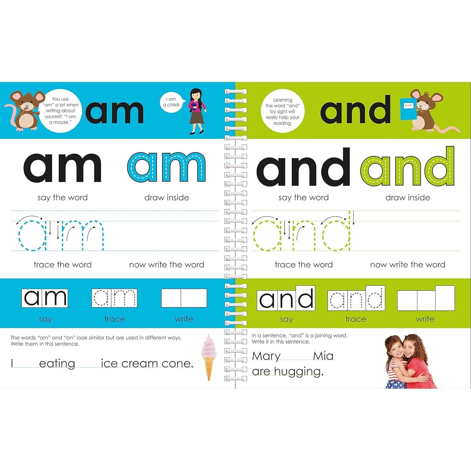 Wipe Clean Workbook: Sight Words (enclosed spiral binding): An introduction to sight words with practical exercises to do again and again (Wipe Clean Learning Books)