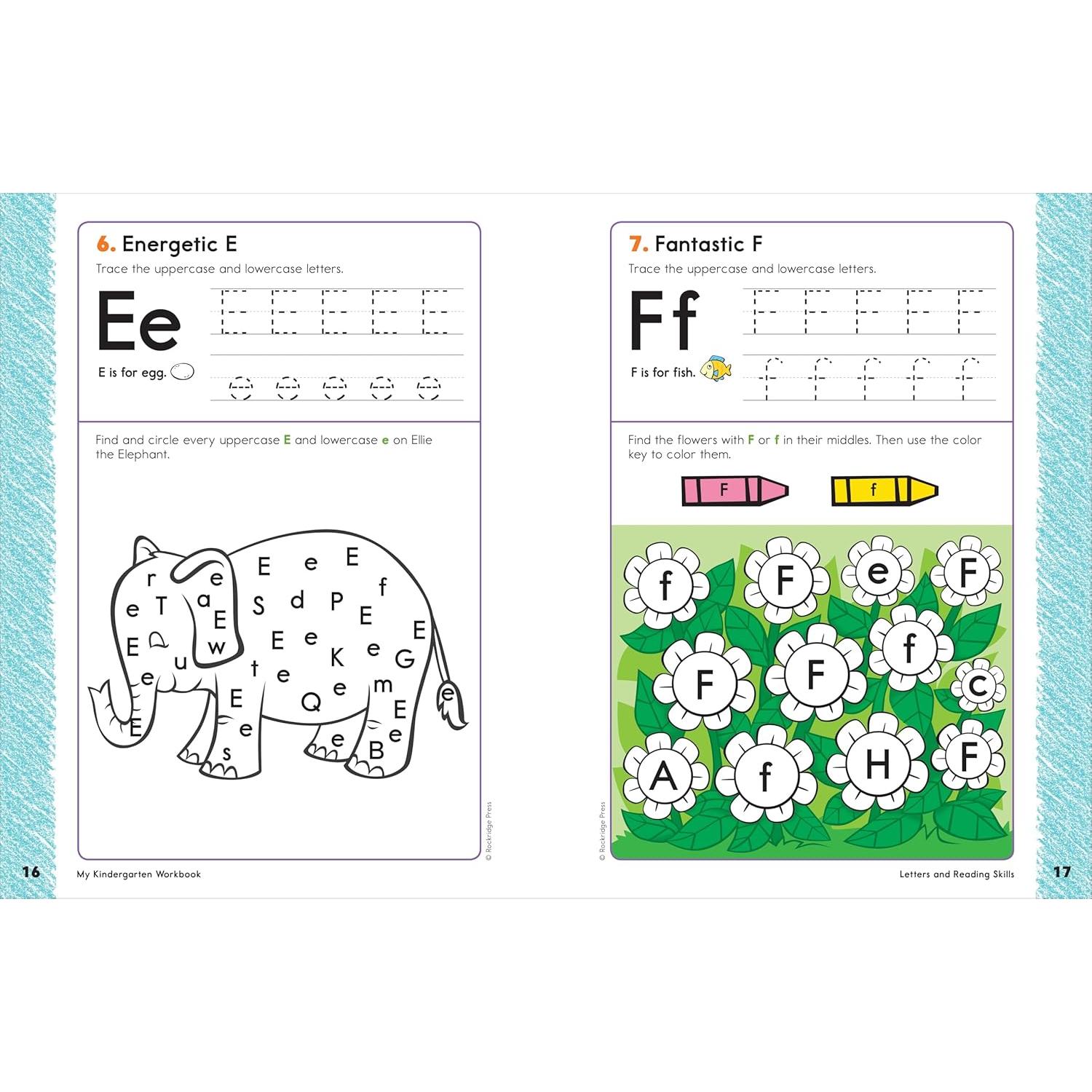 My Kindergarten Workbook: 101 Games and Activities to Support Kindergarten Skills, for Kids Ages 5-6 (My Workbook)