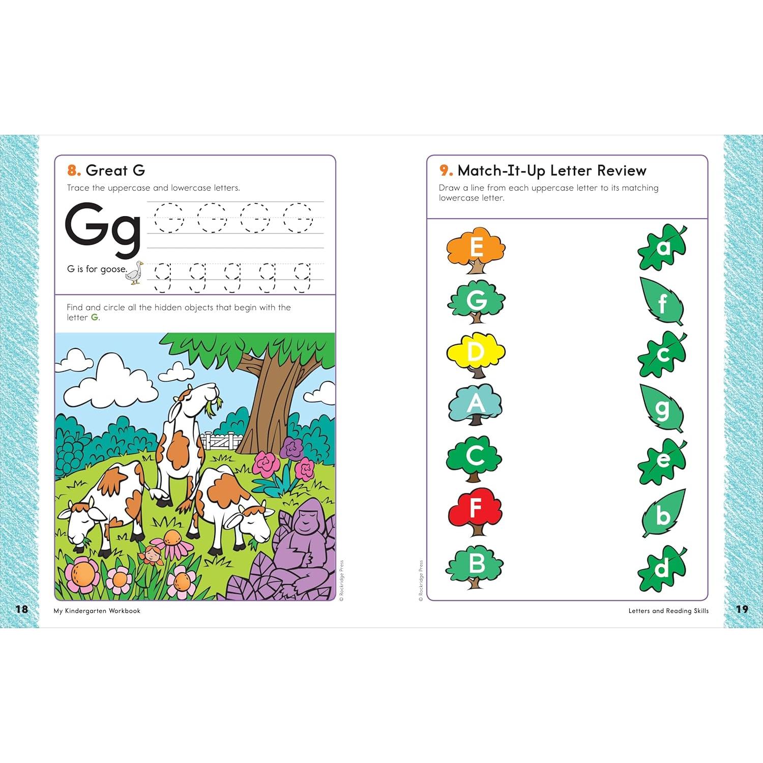 My Kindergarten Workbook: 101 Games and Activities to Support Kindergarten Skills, for Kids Ages 5-6 (My Workbook)