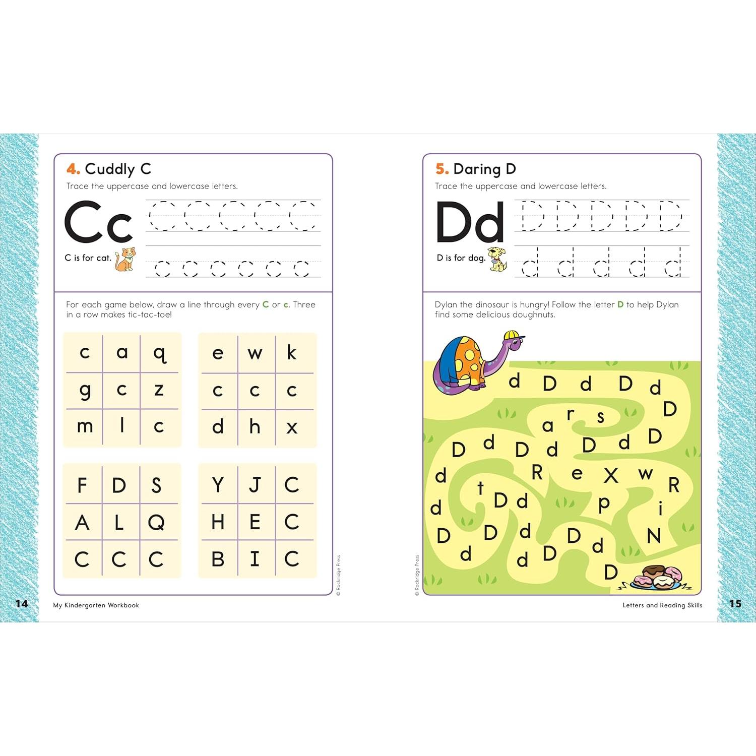 My Kindergarten Workbook: 101 Games and Activities to Support Kindergarten Skills, for Kids Ages 5-6 (My Workbook)