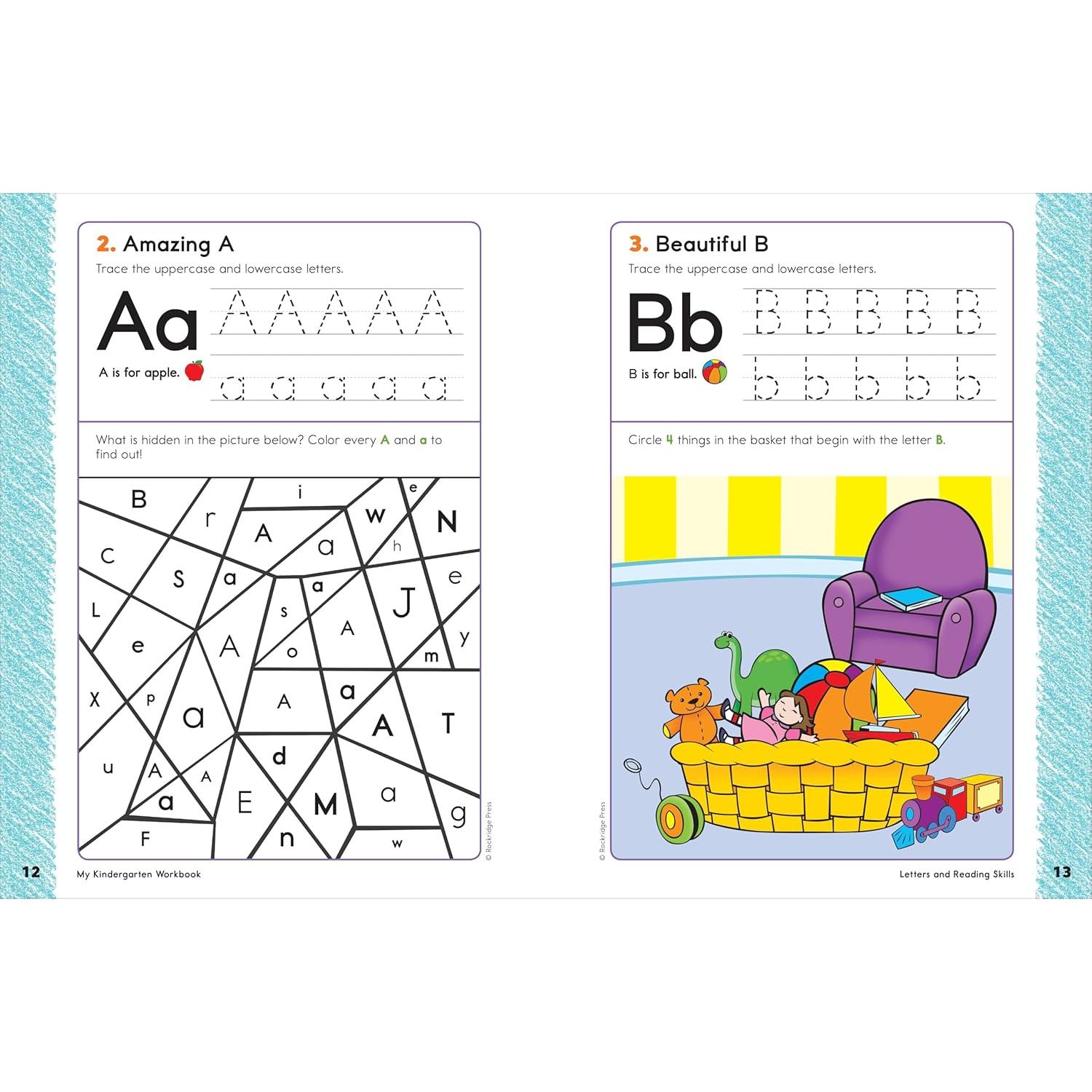 My Kindergarten Workbook: 101 Games and Activities to Support Kindergarten Skills, for Kids Ages 5-6 (My Workbook)