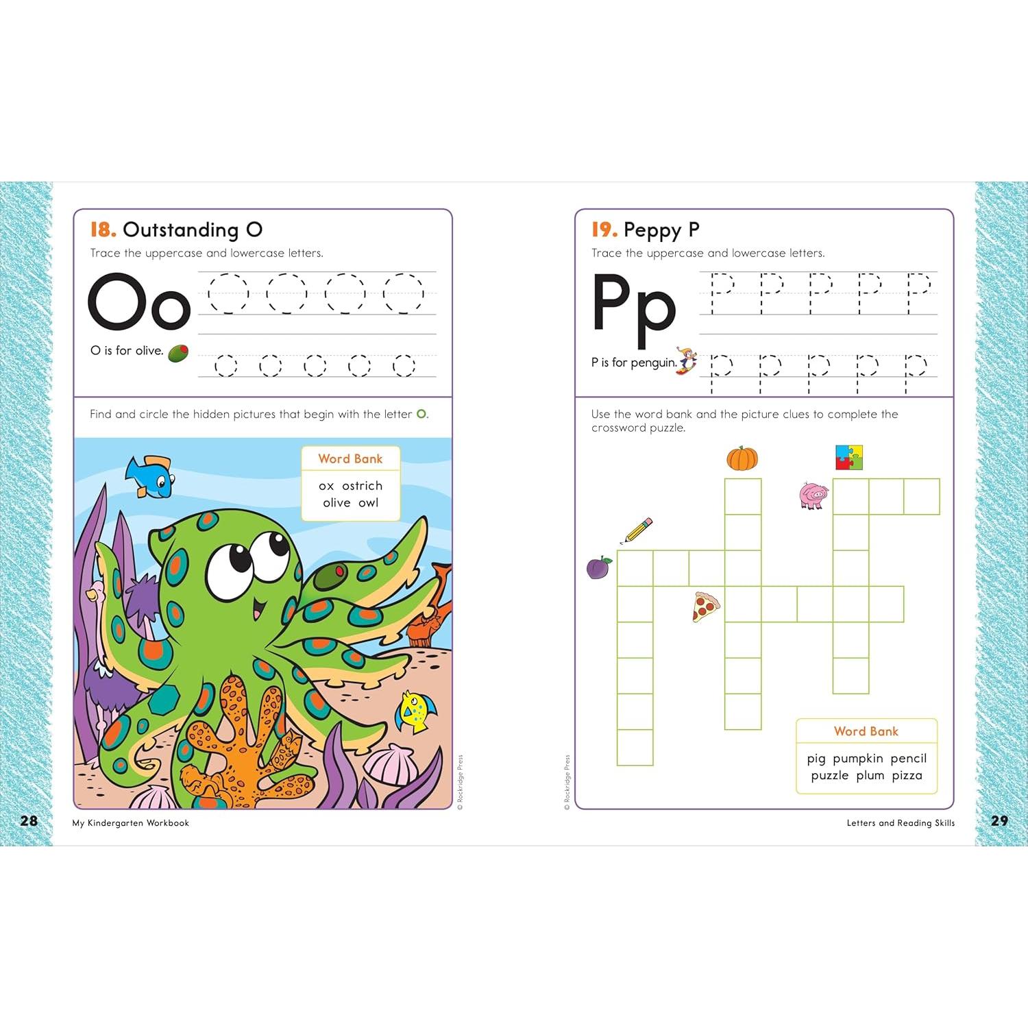 My Kindergarten Workbook: 101 Games and Activities to Support Kindergarten Skills, for Kids Ages 5-6 (My Workbook)