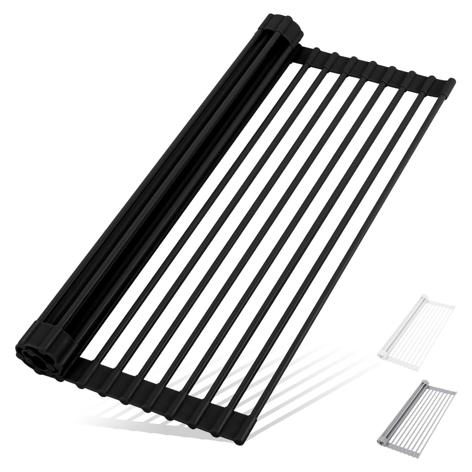 Escurridor de Platos Plegable HANZENMA 43x33 cm Negro